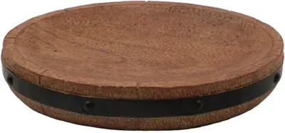 Suport pentru săpun Inter Ceramic - Coconut, 13.8 x 11 x 2.5 cm, maro