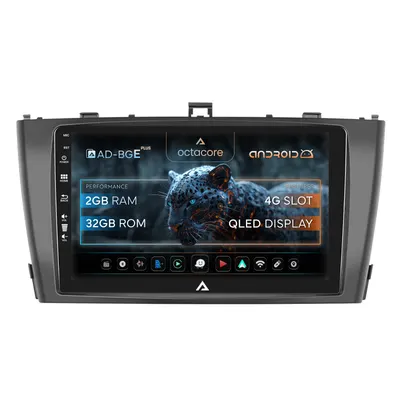 Navigatie Toyota Avensis (2009-2015), Android, E-Octacore 2GB RAM + 32GB ROM, 9 Inch - AD-BGE9002+AD-BGRKIT093-B