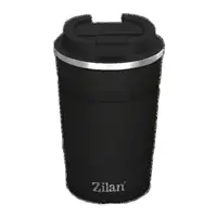Termos Cafea, Capacitate 380 ml, Interior Inox, Negru