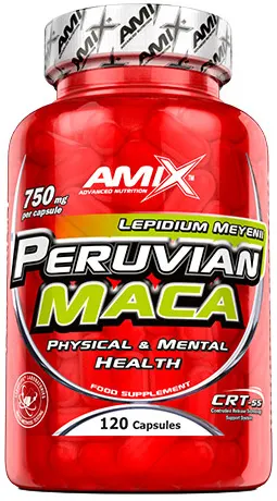 Peruvian Maca, 750 mg, 120 capsule, Amix