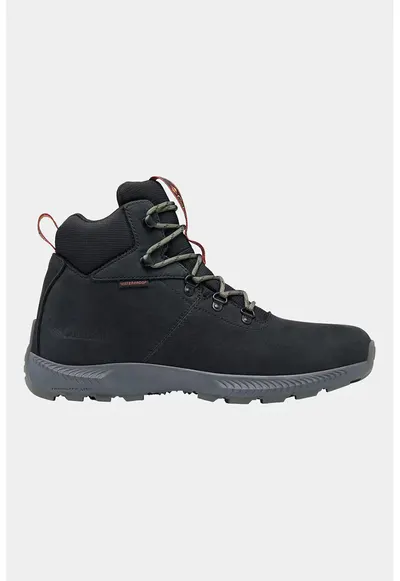 Ghete impermeabile de piele nabuc Landroamer Explorer - Negru