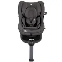 Scaun auto pentru copii Joie i-Spin 360 Thunder 40-105 cm, testat ADAC si certificat R129, rotativ, spatar reglabil, tetiera ajustabila, baza cu picior de sustinere, SPS