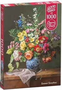 Puzzle Cherry Pazzi din 1000 de piese - Flori in sufragerie
