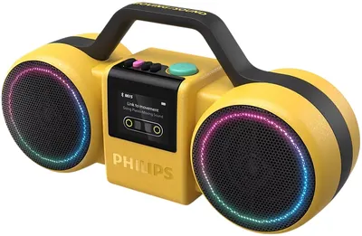 Boxă portabilă Philips - Moving Sound TAMS60Y, galben