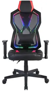 Scaun gaming RFG - VIPER, negru/roşu