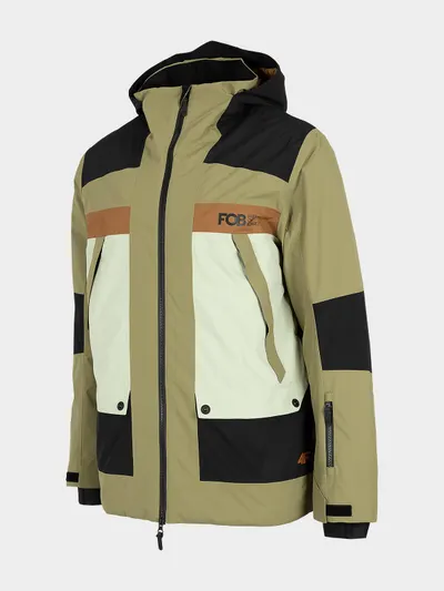 Geaca de Snowboard Membrana 15 000 pentru Bărbați, Khaki, 3xl