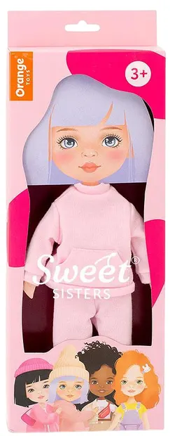 Orange Toys Sweet Sisters Sweet Sisters Set de îmbrăcăminte pentru păpuși - trening roz