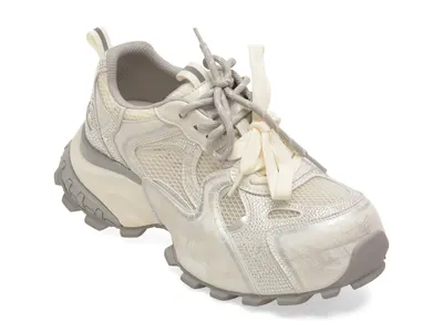 Pantofi sport GRYXX albi, 5G873, din material textil