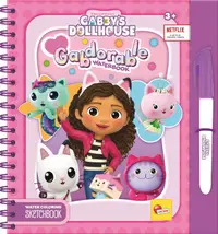 Carte de desen cu apă Lisciani Gabby's Dollhouse - Gabdorable