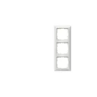 Placa ornament 3 module Alb Siemens Delta