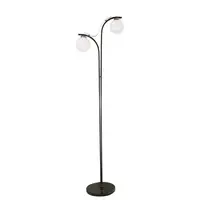 Lampadar Dora Negru+Alb 2xE27