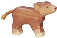 Figurină din lemn Holztiger - Boul mic