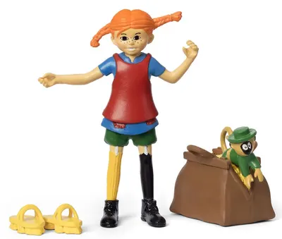 Set figurine Pippi - Pippi Longstocking