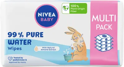 Servetele Economy Pack Fresh&Pure Baby, 4x57 bucati, Nivea