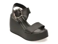 Sandale GRYXX negre, 5001729, din piele naturala