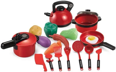 Jucărie pentru copii Raya Toys - Set bucatarie, 18 piese
