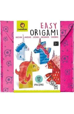 Origami pentru incepatori. Unicorni