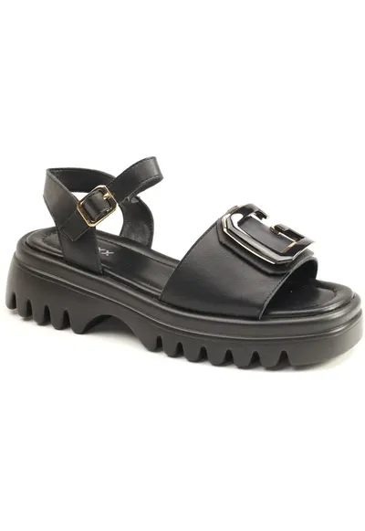 Sandale dama W1V1129 D16 1A PDPD 01 N - Negru
