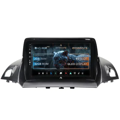 Navigatie Ford Kuga C-Max (2013-2018), Android, E-Octacore 2GB RAM + 32GB ROM, 9 Inch - AD-BGE9002+AD-BGRKIT114