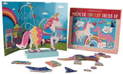 Joc magnetic Floss and Rock - Imbraca animalele fantastice