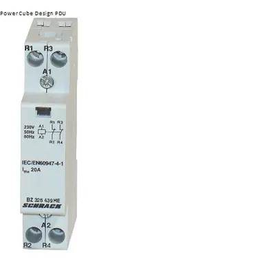 Contactor modular (1UH) 20A, 2 NI, 230Vca, seria AMPARO