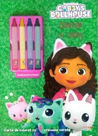 Gabby's Dollhouse. Colorăm cu Gabby - Paperback brosat - ***