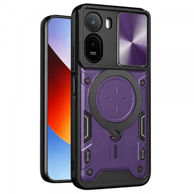 Husa pentru Xiaomi Redmi A7 Pro 4G, Techsuit, CamGuard Pro, Mov
