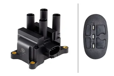 Bobina Inductie Potrivit Volvo S40 Ii, V50; Ford Cougar, Escort Vi, Fiesta Iv, Fiesta V, Fiesta Minivan, Focus C-Max, Focus I, Focus Ii, Fusion, Galaxy I, Ka, Maverick, Mondeo Ii 1.0-2.3 01.95