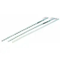 Marker tags; MARKED; V; not stretchable; Horizontal marking; snap-on type; white