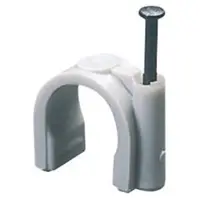 Clips fixare cabluri si cui pentru beton - Ø 5-6MM - GREY RAL7035