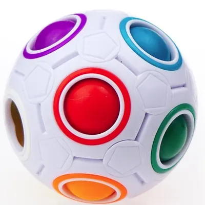 Minge antistres cu bile colorate, 8 cm