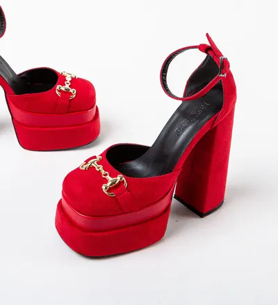 Pantofi dama Versoma Rosii