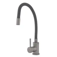 FB-011 Ref Grey – Baterie bucătărie SUS 304 cu pipă flexibilă gri VITAL FLOW
