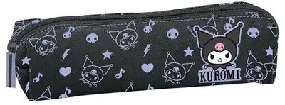 Penar școlar Graffiti Kuromi - Dark, 1 fermoar