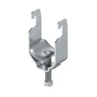 Clamp clip, single, metal pressure trough FT | Type 2056U M 46 FT