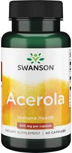 Acerola, 500 mg, 60 capsule, Swanson