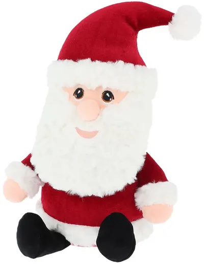 Jucărie de pluș Keel Toys Keeleco -Moș Crăciun, 20 cm