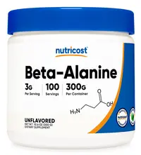 Beta-Alanine, 300 g, Nutricost