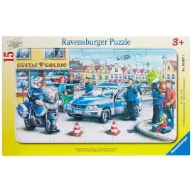 Puzzle departamentul politiei 15 piese