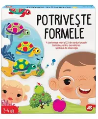 Joc educațional AS Company - Potrivește formele