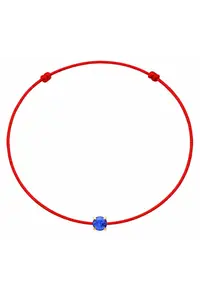 Bratara martisor decorata cu cristal Preciosa - Albastru inchis