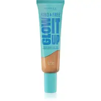 Rimmel Kind & Free Glow It Up machiaj ușor de hidratare culoare 210 Golden Beige 30 ml