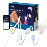 Iluminat smart Eufy - Permanent Outdoor Light White, RGB, alb