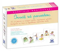 Învăț să povestesc cu Montessori. 90 de jetoane pentru relatat povești și ghid - Paperback - Charlotte Poussin