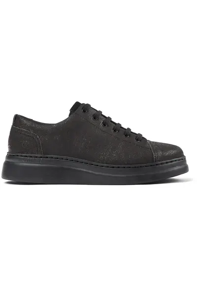 Pantofi sport wedge Runner Up Twins 8661 - Negru/Maro
