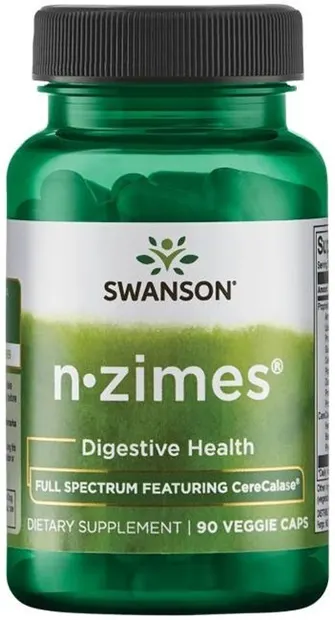 N-Zimes, 90 capsule vegetale, Swanson