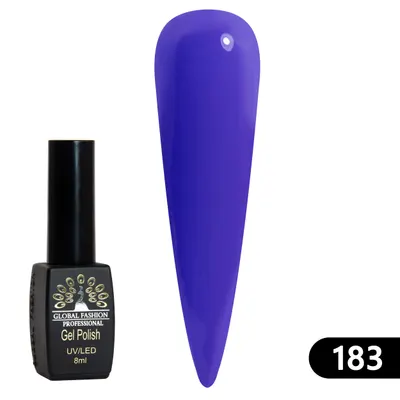 Oja semipermanenta BLACK ELITE, Global Fashion 8 ml, 183 Engros