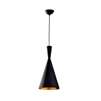 Tim-1a Lustra 1xe27 D190mm Negru/auriu