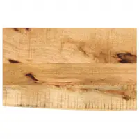 Gossi blat de masa margine naturala, 50x20x2,5 cm, lemn masiv mango