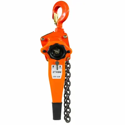 Palan manual cu lant, capacitate de 10 Tone - inaltime de ridicare de 6 m